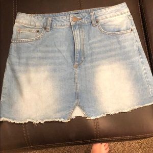 UO Jean Skirt